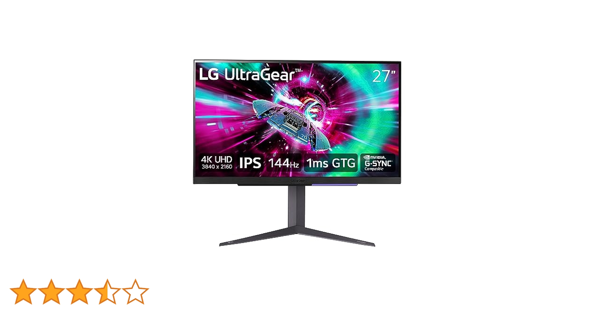 LG ゲーミングモニター  27インチ　144hz LG、27インチWQHD/240Hzの有機ELゲーミングディスプレイ、価格は